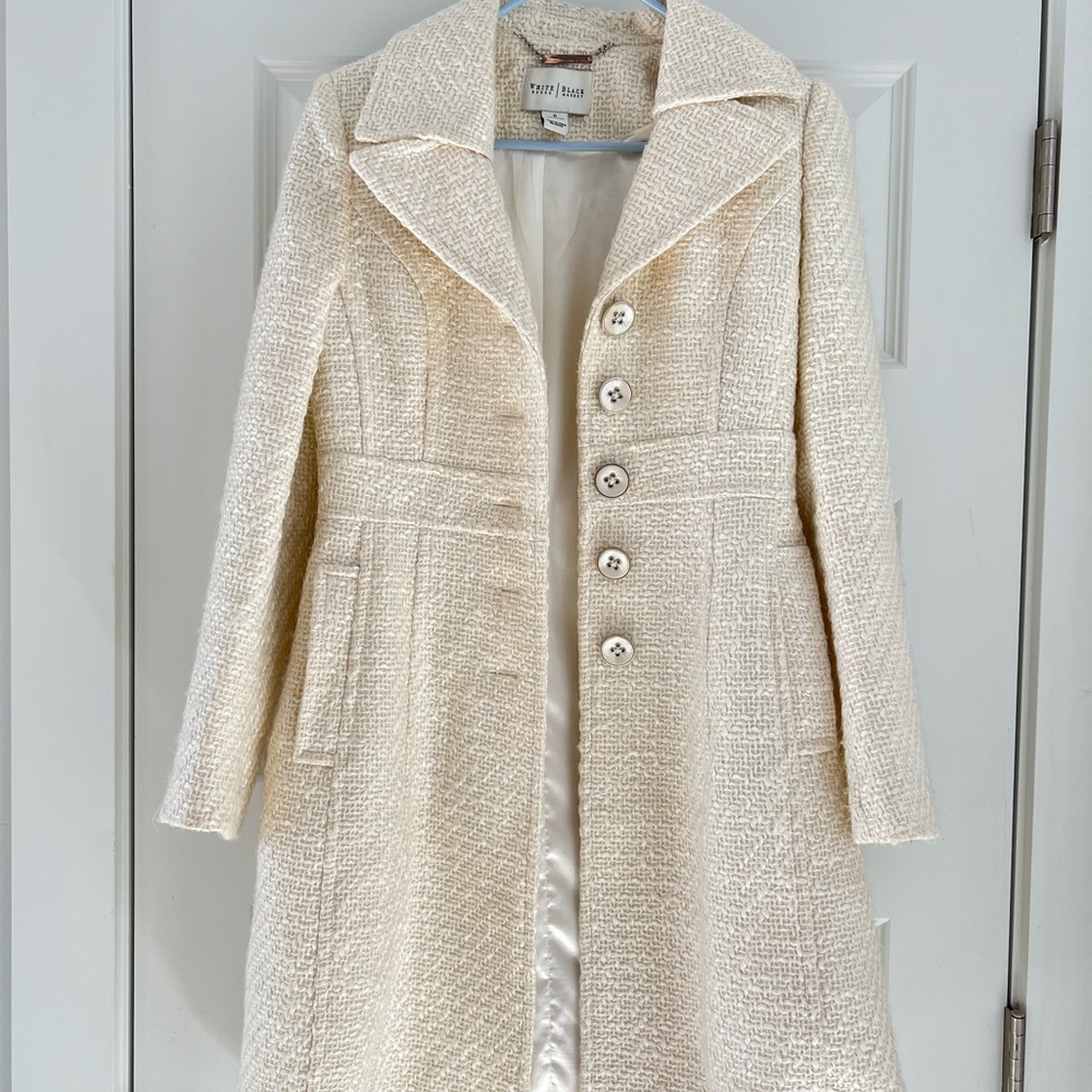 White House Black Market pea coat